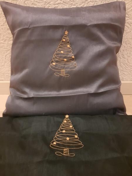 Stickdatei Tannenbaum Spirale